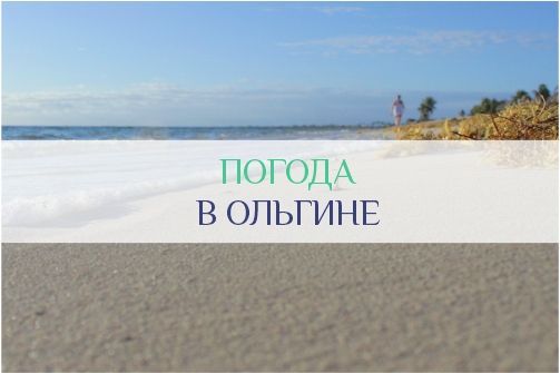 Погода в Ольгине