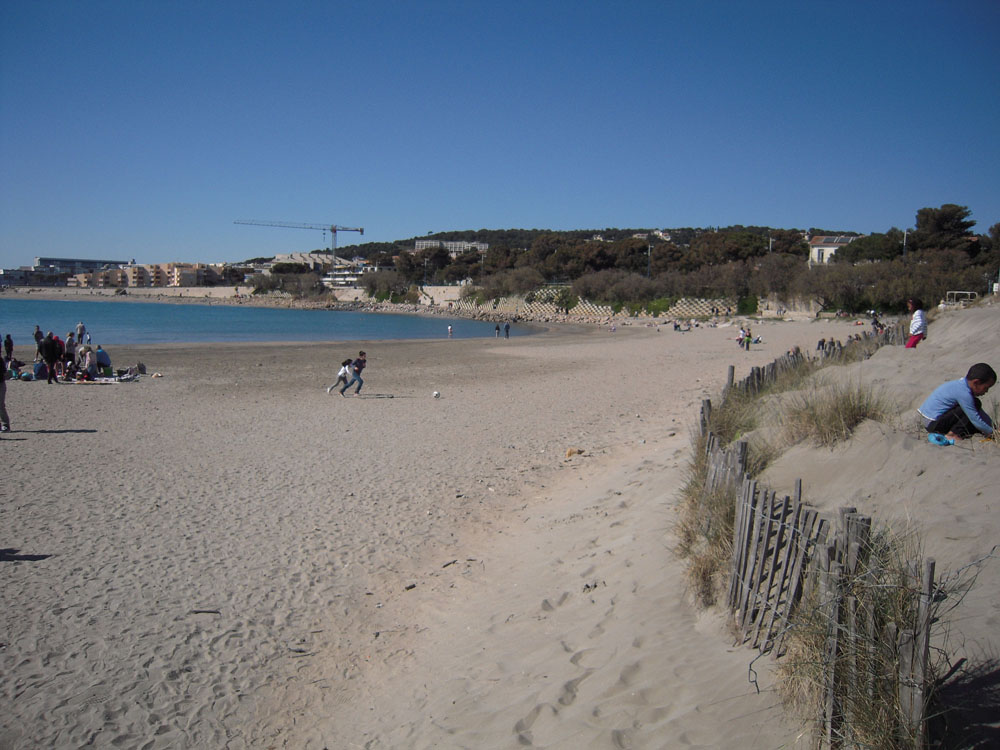 Plage du Lazaret