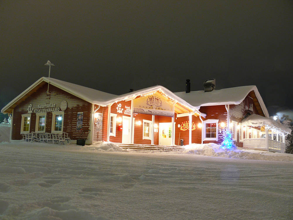 саариселька финляндия домик