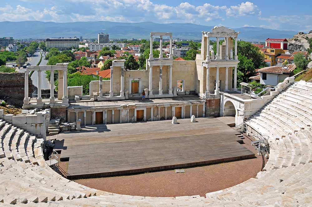болгария римский театр пловдив