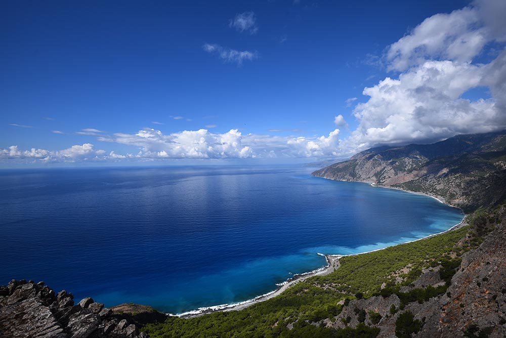 крит море берег пляж