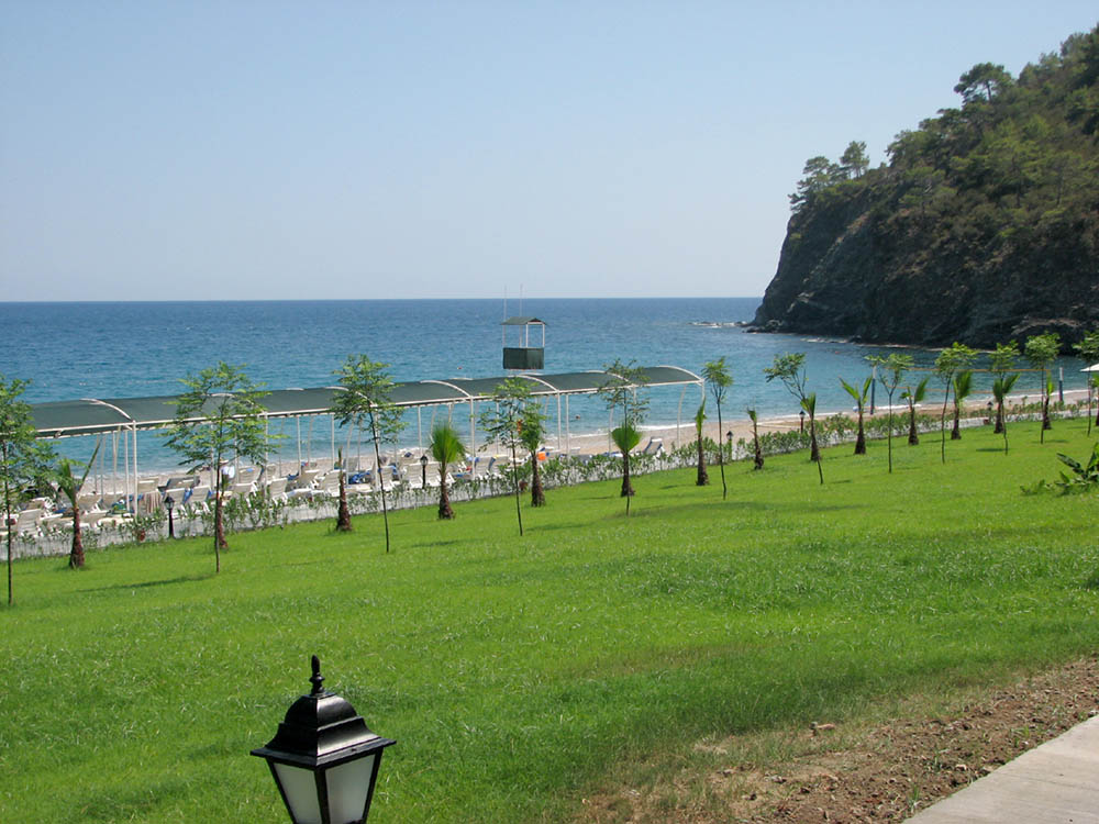текирова отель пляж море