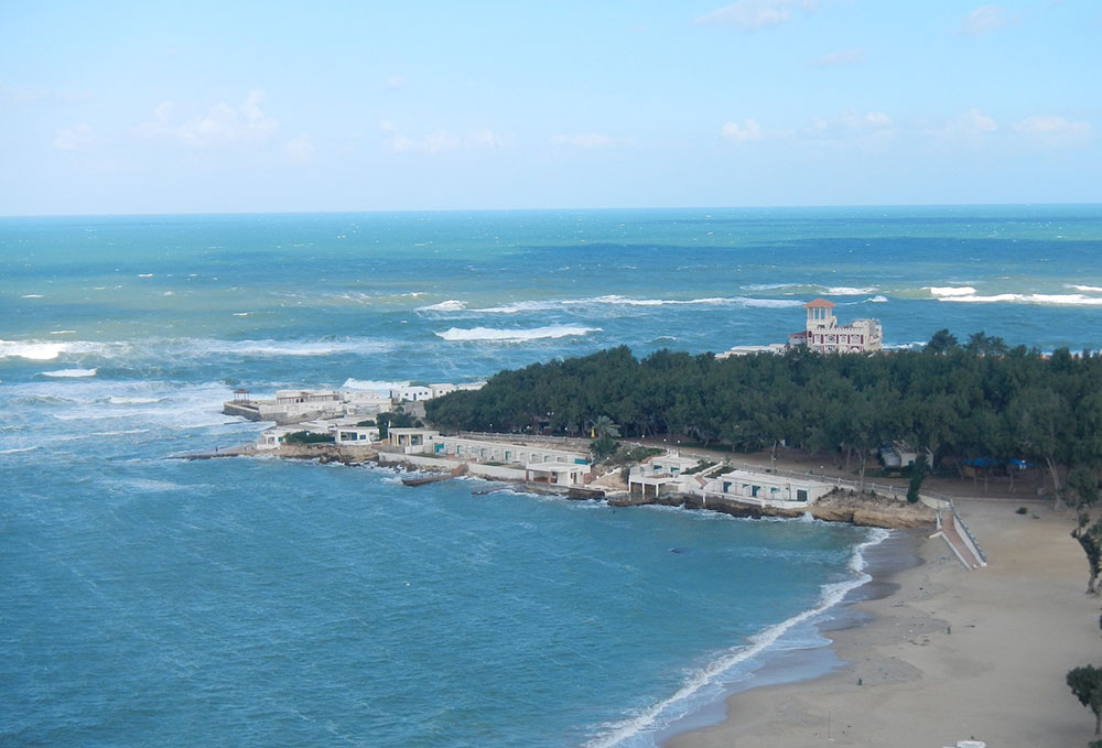 египет, курорты, средиземное море, берег, пальмы, пляж