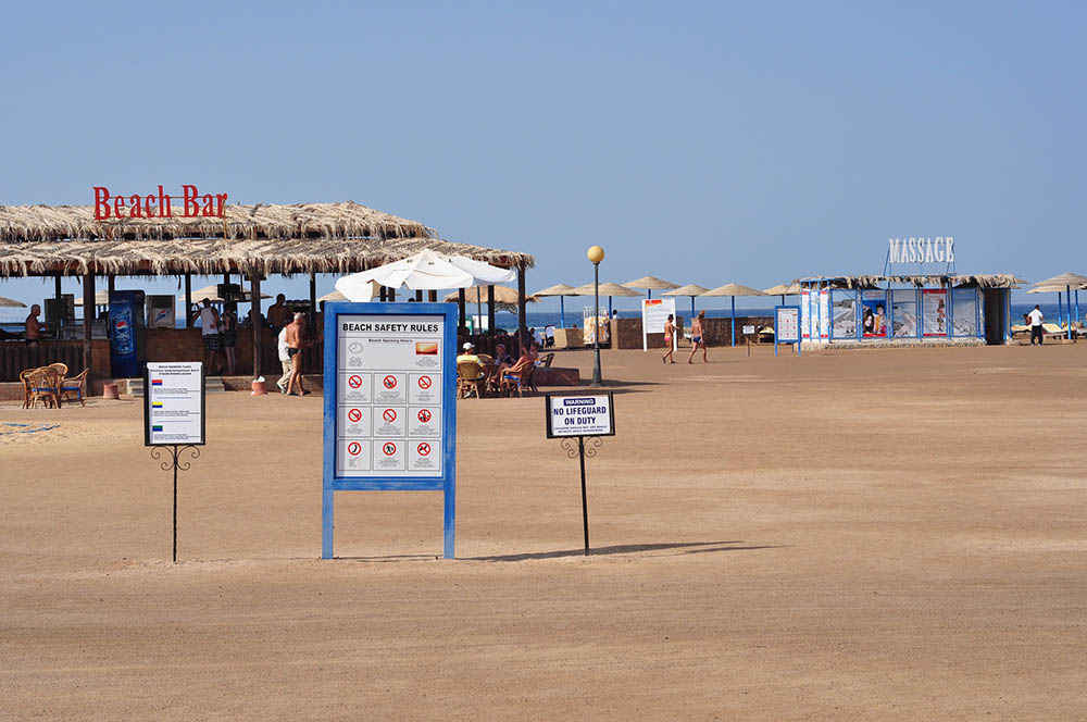 пляж, хургада, египет, море, песок, отпуск