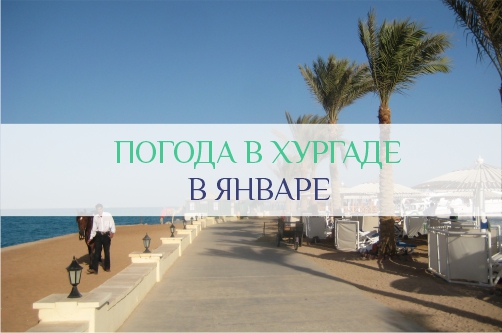 Погода в Хургаде в январе и на Новый год: температура воздуха и воды